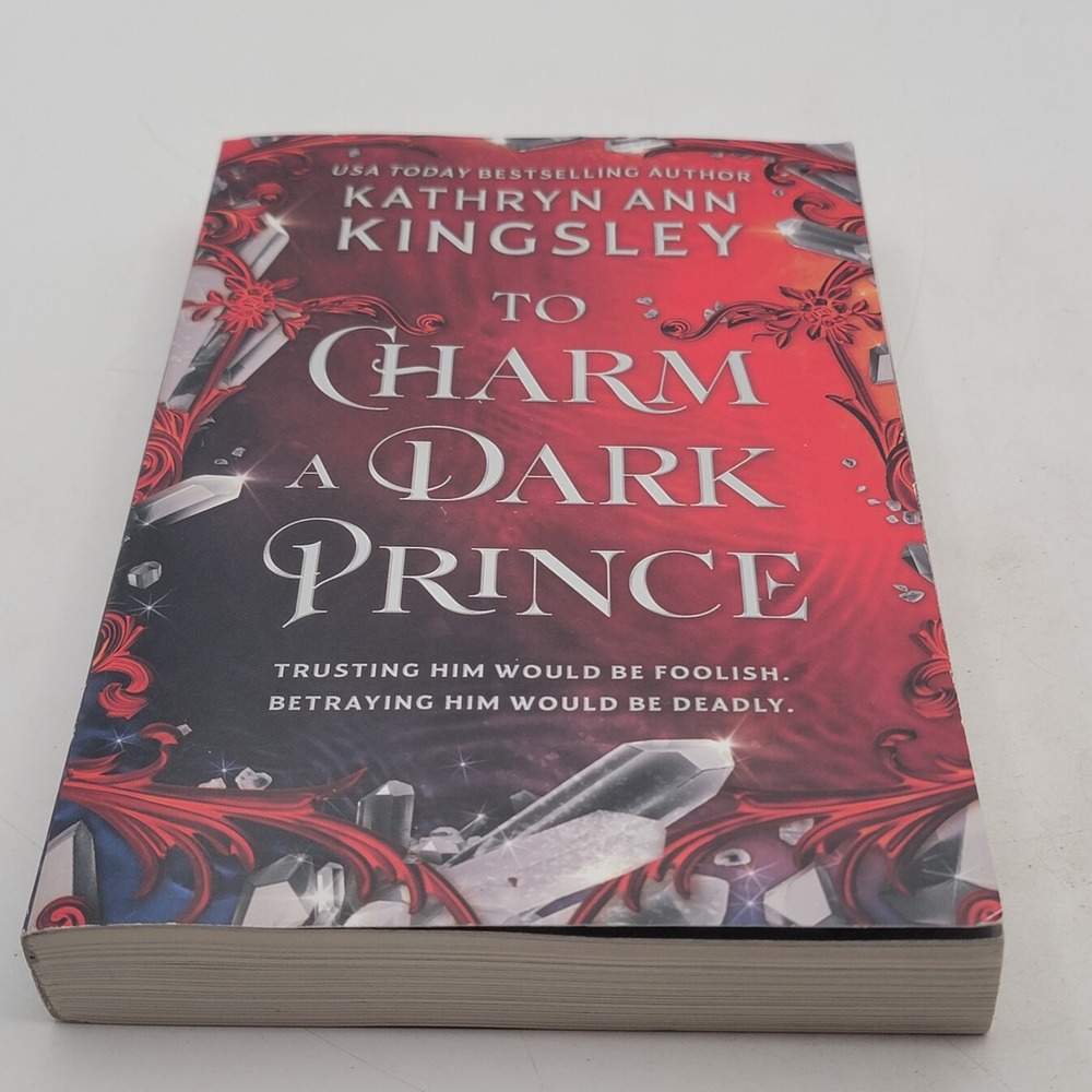 Kathryn Ann Kingsley To Charm a Dark Prince Paperback 2024 2nd Print Good